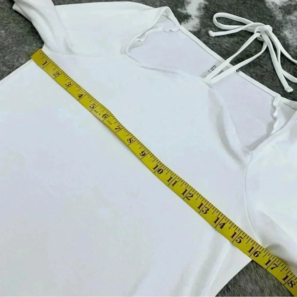 NWT Modern Cut-Out Halter T-Shirt - Picture 11 of 11